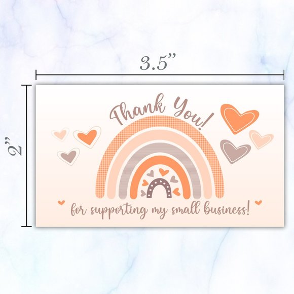 50 Thank You Cards - Picture 4 of 4